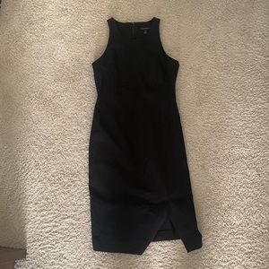 Black Banana Republic midi dress